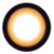 Geo WIA24 Sakura Brown circle lens design detail.