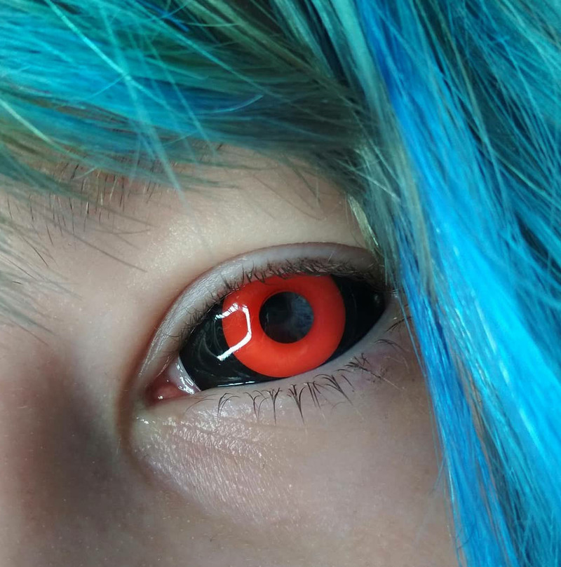 Sclera Lenses Crazy Tokyo Ghoul Red Sclera Lenses Crazy Tokyo Ghoul Red