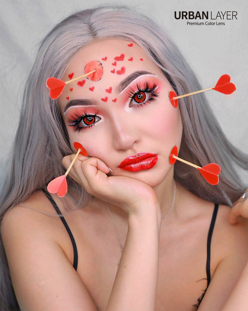 Unleash your anime or doll-like charm with Tokyo Red Circle Lenses, featuring a bold red hue and thick black limbal ring for a captivating look. Made with silicone hydrogel for all-day comfort, perfect for cosplay or a dramatic fashion statement. Fast shipping available in the USA. Unleash your anime or doll-like charm with Tokyo Red Circle Lenses, featuring a bold red hue and thick black limbal ring for a captivating look. Made with silicone hydrogel for all-day comfort, perfect for cosplay or a dramatic fashion statement. Fast shipping available in the USA.