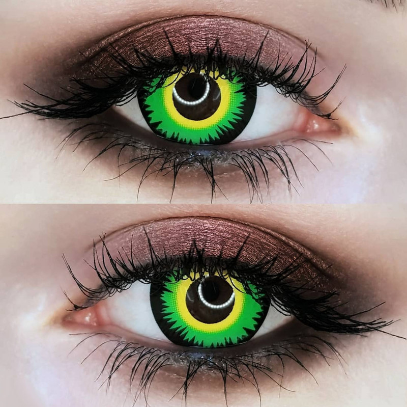  Green Contacts For Eyes Costume