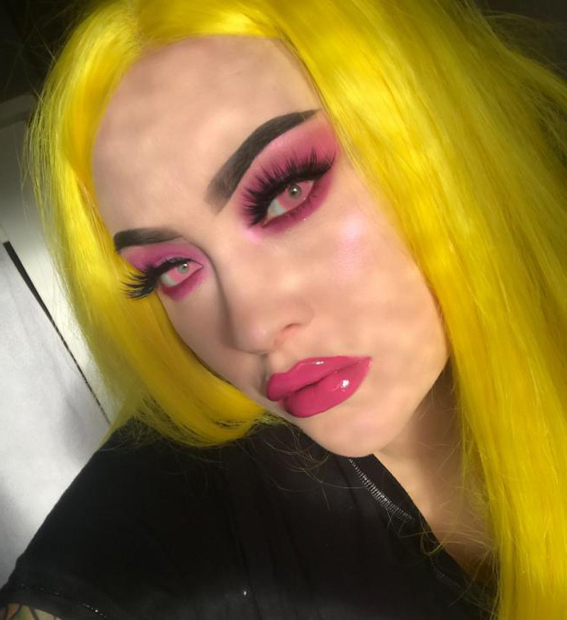 Posy Pink Circle Lenses