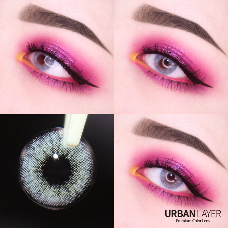 Paris Blue Colored Lenses | 1 Year