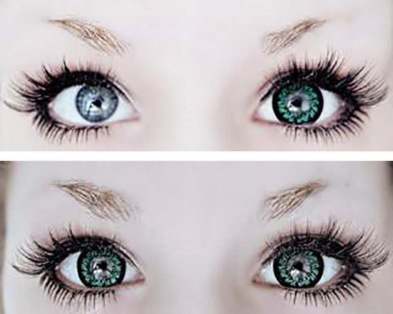Angelic Green RX Halloween Contacts