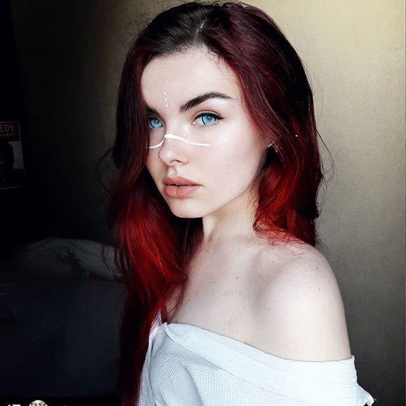 Saw Blue Circle Lenses