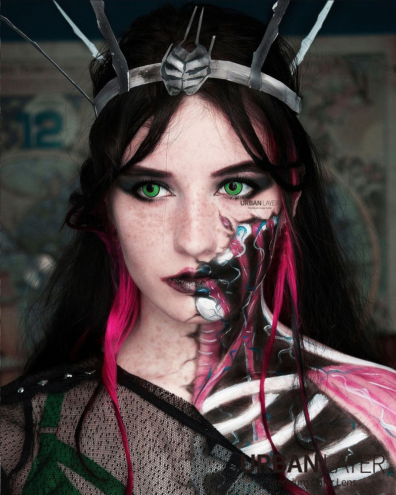 Frankenstein Green Circle Lenses Frankenstein Green Circle Lenses