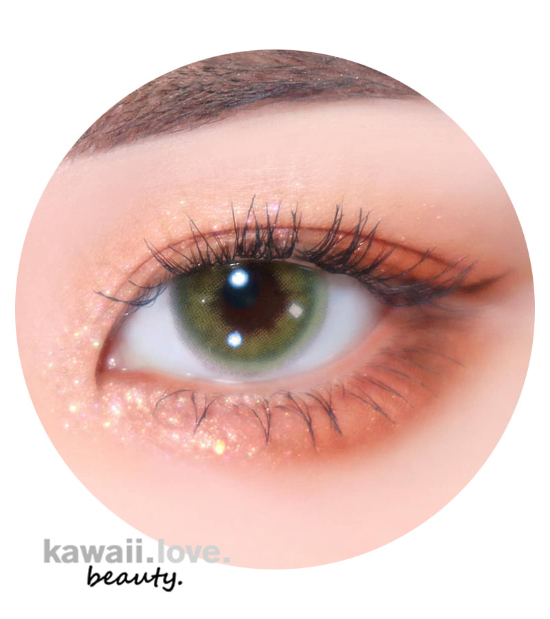 Charming Green color contact lenses