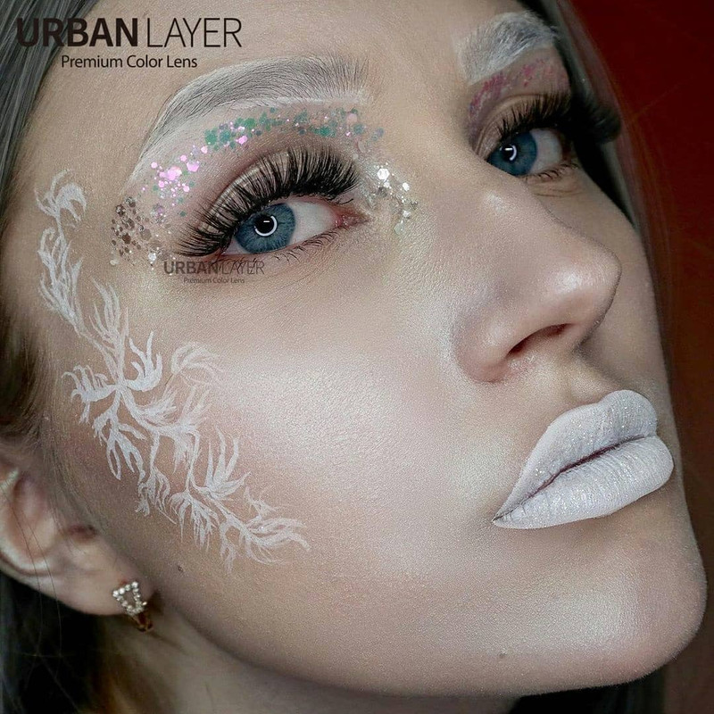 Aurora Blue Circle Lenses | 1 Year Aurora Blue Circle Lenses | 1 Year