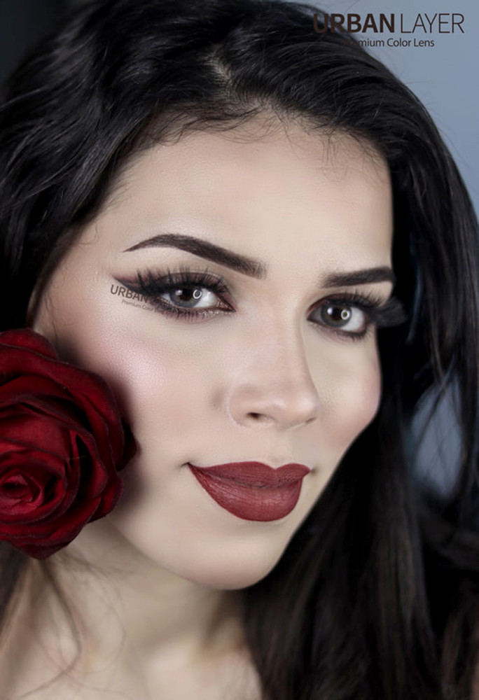 Morocco Gray Colored Lenses | 1 Year Morocco Gray Colored Lenses | 1 Year