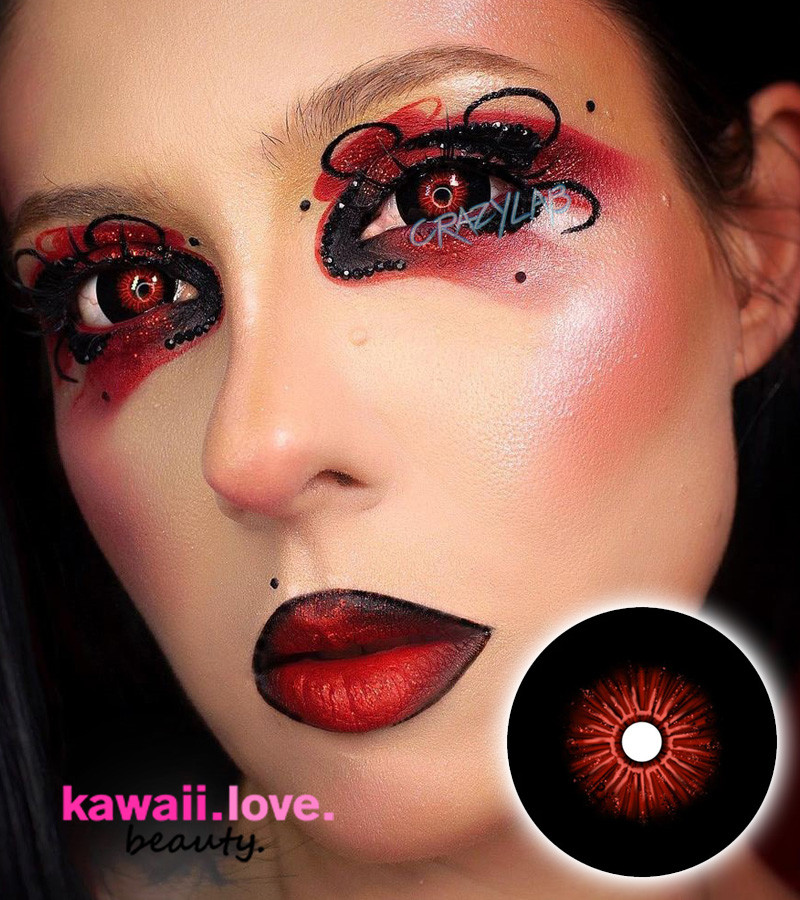 CrazyLab contact lenses in Tokyo Ghoul 2 17mm mini red gradient black sclera lenses create the ultimate Kaneki cosplay look. Each pair of Tokyo Ghoul 2 mini sclera red and black lenses by CrazyLab Korea comes with a free lens case and ships fast from the USA. CrazyLab contact lenses in Tokyo Ghoul 2 17mm mini red gradient black sclera lenses create the ultimate Kaneki cosplay look. Each pair of Tokyo Ghoul 2 mini sclera red and black lenses by CrazyLab Korea comes with a free lens case and ships fast from the USA.