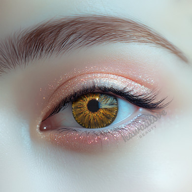CrazyLab Doll Yellow Circle Lenses - USA 1-3 Day Shipping