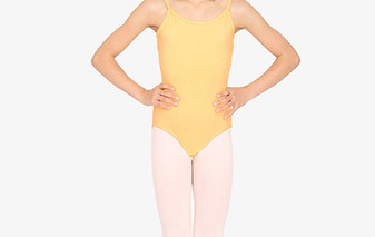 Low Back Cotton Camisole Leotard  (Youth)