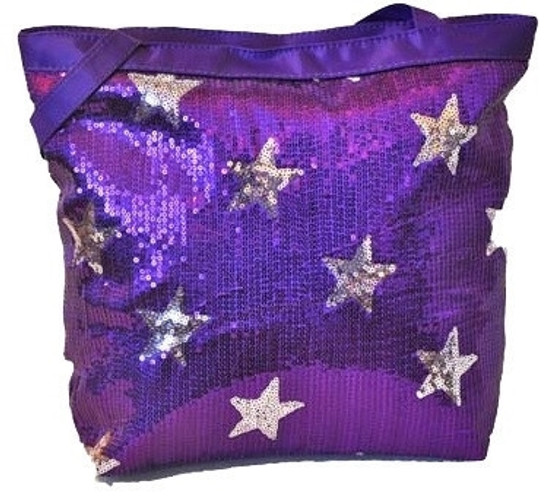 Sequin Star Tote Bag