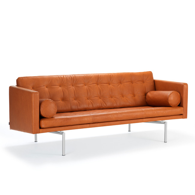 The Ritzy Collection: 3-Seater Sofa in Cognac