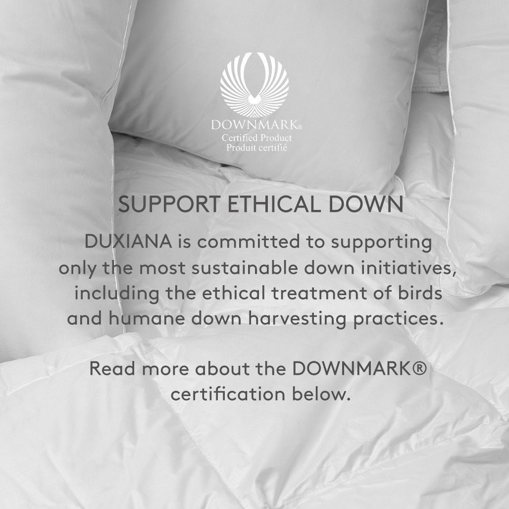 DUXIANA Micro-Spring Pillow, Downmark Certified