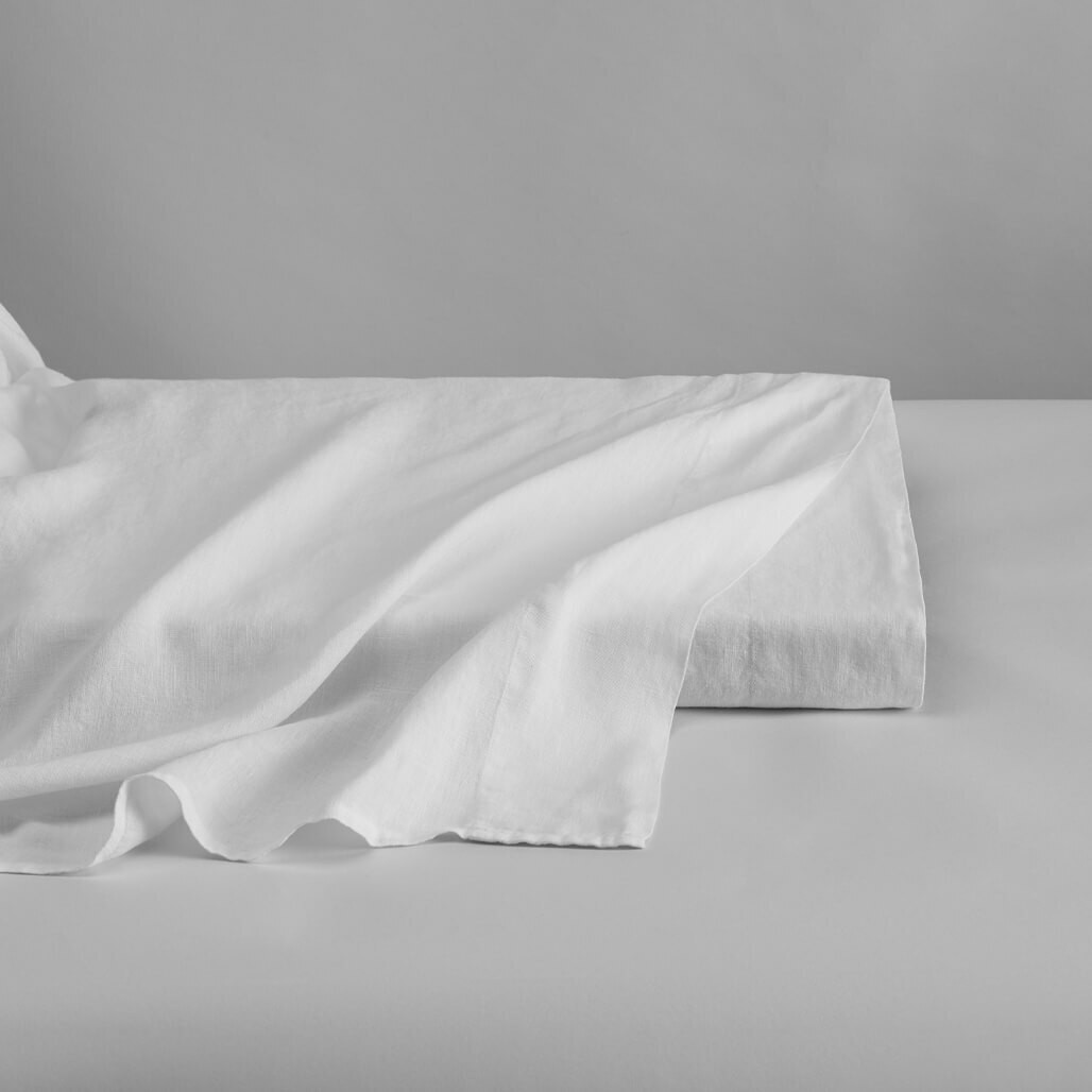 DUXIANA Essentials - Washed Linen, Flat Sheet