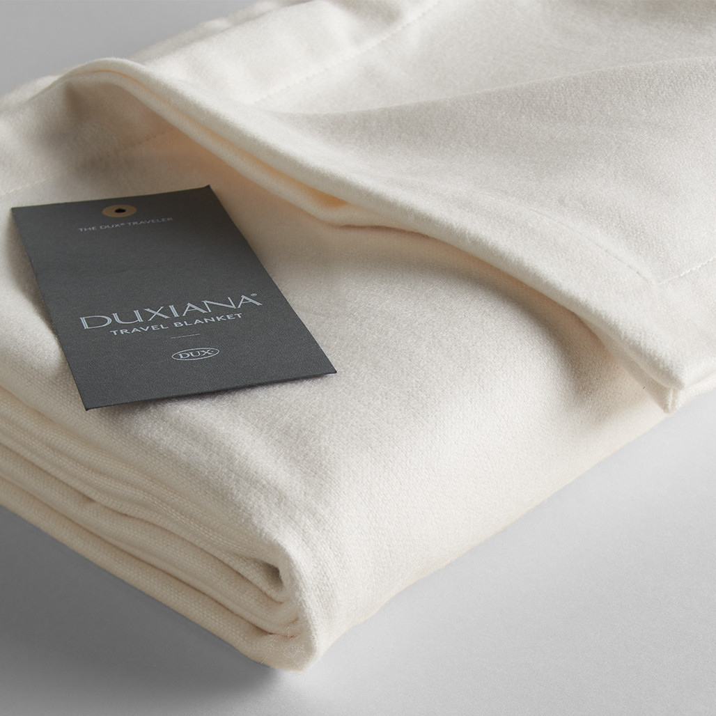 Micromodal Travel Blanket available in Sand, Oyster and Charcoal, Silver, Mushroom and White
