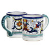 Italian Ceramic Mug - Vecchia Deruta - Deruta - Set of 2
