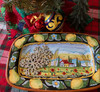 Italian Ceramic Colli Umbri - Rectangle Platter - Fratelli Mari