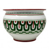 Italian Ceramic Cache Pot - Palio di Siena - Oca - Fratelli Mari 