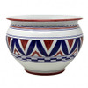 Italian Ceramic Cache Pot - Palio di Siena - Pantera - Fratelli Mari 