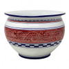 Italian Ceramic Cache Pot - Palio di Siena - Torre - Fratelli Mari 