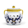Italian Ceramic Garlic Keeper with Handles- Ricco
