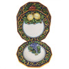Ravello - Grapes Purple - Fratelli Mari - Dinner Plate - (IN STOCK ITEMS)