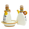 Limoncini - "The Better Half" Oil & Vinegar Set - Italian Ceramics