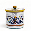 Italian Ceramics Ricco Deruta Deluxe Canister - Sale (Salt)