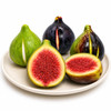 Plate of Figs - Italian Carrara Marble Fruit