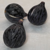 Fig - Black - Italian Carrara Marble Fruit