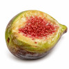 Fig - Split Black - Italian Carrara Marble Fruit