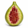 Fig - Split Green - Italian Carrara Marble Fruit
