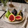 Plate of Figs - Italian Carrara Marble Fruit