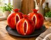 Pomegranate - Italian Carrara Marble Fruit