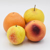 Peach - Italian Carrara Marble Fruit