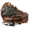 Neapolitan Nativity Cave with Village and Fountain - Italian Nativity