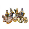 Italian Ceramic Nativity Set