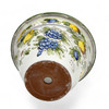 Italian Ceramic Planter - Toscana Round Tuscan Planter Campana "Miele Limoni"