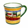 Italian Ceramic Tuscan Landscape - Mug/ Oversized - Ceramiche Borgioli