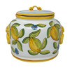 Italian Ceramic Biscotti Jar - Taormina - Fratelli Mari Italian Ceramic Biscotti Jar - Taormina - Fratelli Mari