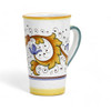 Italian Ceramic Tall Latte Mug - Ricco - Perugino