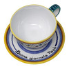 Personalized - Cappuccino/Latte Cup & Saucer - Ricco - Fratelli Mari - Italian Ceramics