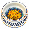 Italian Ceramic Cat Bowl - 4.75 inch - Sole - Bottega degli Artisti Italian Ceramics