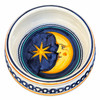 Italian Ceramic Dog Bowl – Luna -  by Bottega degli Artisti