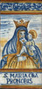 St. Mary Tile - S. Maria Ora Pronobis Italian Ceramic Tile. Hand painted Italian tile from Castelli, Italy.