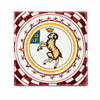Montone - Palio di Siena Italian Ceramic Tile