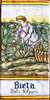 Chard Tile - BIETA Italian ceramic tile. Hand painted Italian tile from Castelli, Italy. Chard Tile - BIETA Italian ceramic tile. Hand painted Italian tile from Castelli, Italy.
