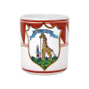 Palio di Siena Coffee Mug - Giraffa - Italian Ceramics