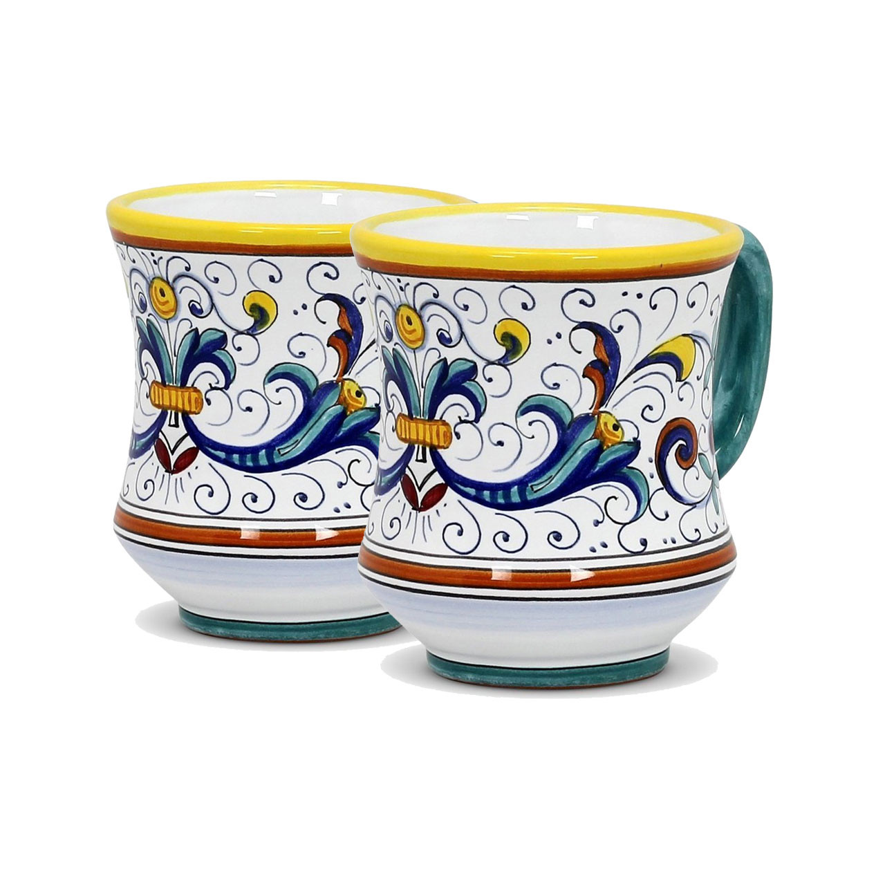 Botanique Collection Espresso Mugs, Set of 4 - Multicolor